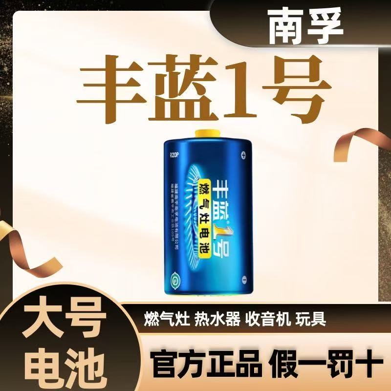 南孚丰蓝1号大电池热水器煤气灶