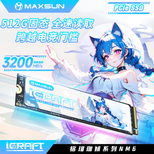 s全速读取通用NM300A国风二次元 铭瑄固态硬盘 3200MB 1TB 512GB