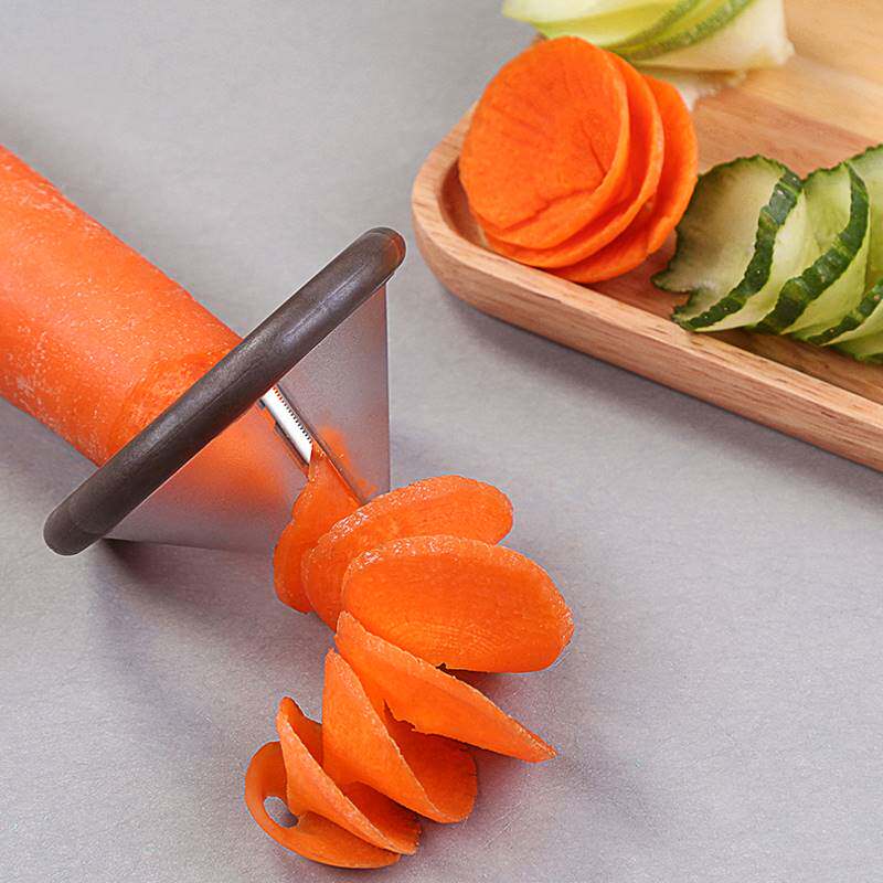 蔬菜卷花器螺旋多功能沙拉水果切片器黄瓜胡萝卜花样造型雕花工具