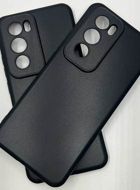 适用于OPPOReno12Pro手机壳opopreno12por保护套0pp0黑色opopreno12pr0简约opp0防摔reon12pr0磨砂男女软壳