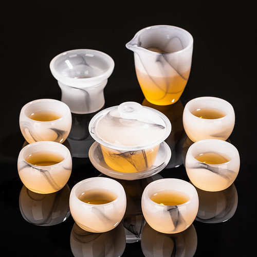 匠序琉璃茶具套装家用轻奢高档