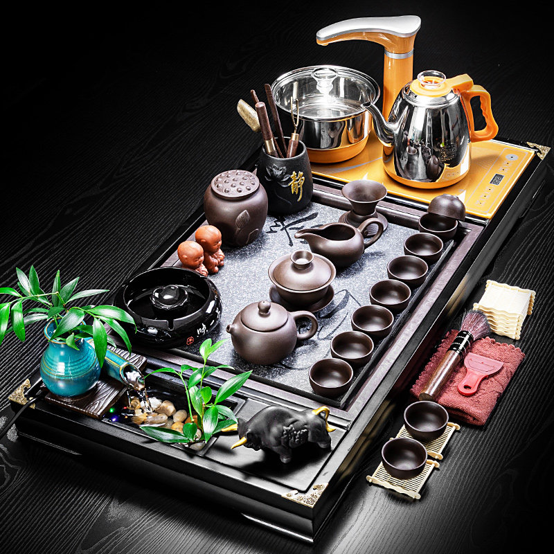茶道全自动客厅茶具套装图片