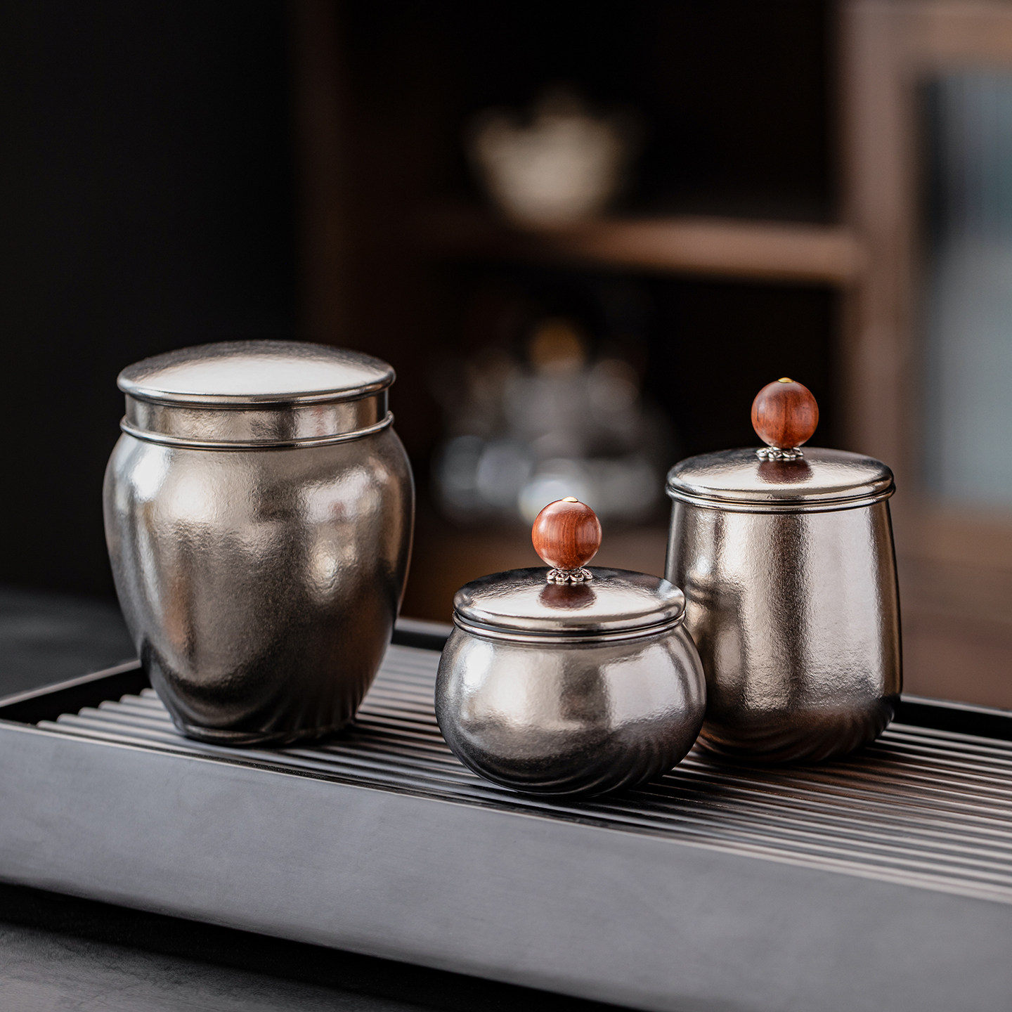 结晶纯钛茶叶罐密封储存罐子高档普洱茶罐金属户外密封罐2026新款,餐饮具,茶叶罐,淘宝优惠券,粉丝福利购,淘宝优惠卷