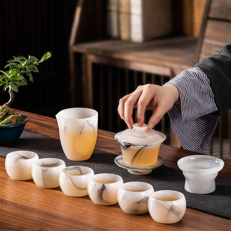 匠序琉璃茶具套装家用图片