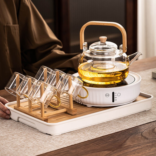匠序电陶炉煮茶器耐热玻璃煮茶壶