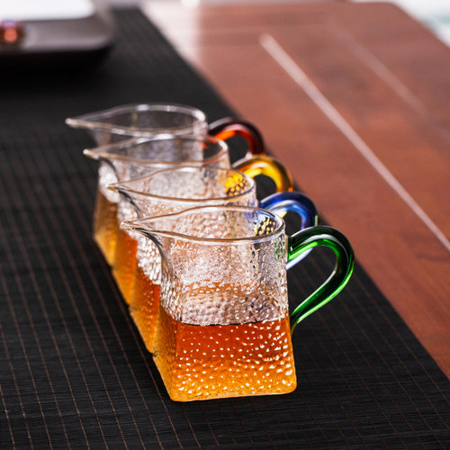 锤纹家用配件现代大号玻璃公道杯