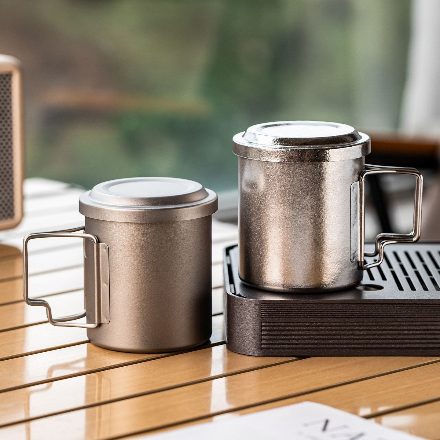 结晶纯钛户外马克带内胆款2026新款泡茶杯家用高档功夫茶具喝茶杯,餐饮具,茶杯,淘宝优惠券,粉丝福利购,淘宝优惠卷