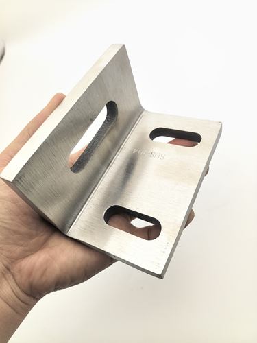 10厚304不锈钢角码加厚L型钢管槽钢承重角铁70*80大孔直角连接件