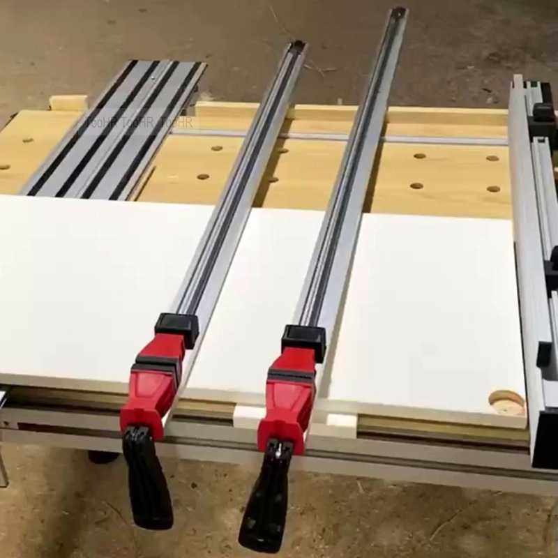 木工电圆锯靠山修边机电木铣开槽导轨靠山木板切割快速夹具导向尺,五金/工具,其它工具,淘宝优惠券,粉丝福利购,淘宝优惠卷