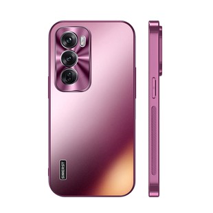 适用OPPOReno12手机壳新款炫金磨砂reno13高级感12梅子色reno13pro全包防摔超薄男女防摔情侣保护套网红潮