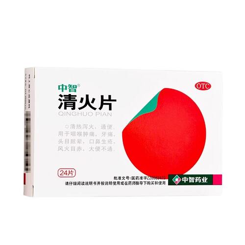 ZEUS/中智 清火片 0.31g*24片/盒