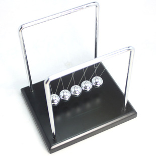 新奇创意金属牛顿撞球桌面摆件礼品 一件金属牛顿撞球摆件