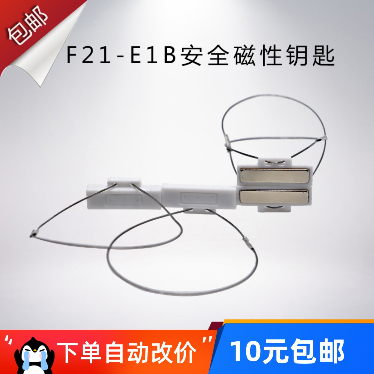 F21-E1B钥匙磁铁安全磁性钥匙