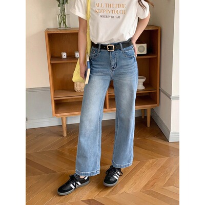 3th Morning 松弛假期 韩系简约字母印花宽松短袖T恤ZY4047