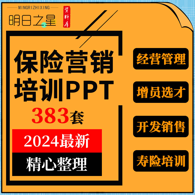 保险公司经营团队早会绩效管理制度增员选才保单开发销售培训ppt