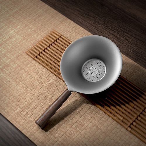 钛立维旗舰99%纯钛茶漏茶隔过滤