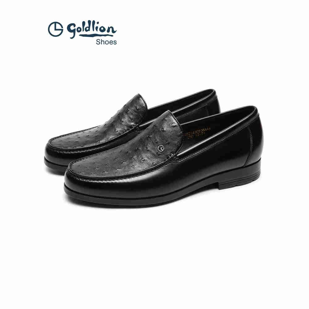 金利来男鞋2025夏季新款鸵鸟