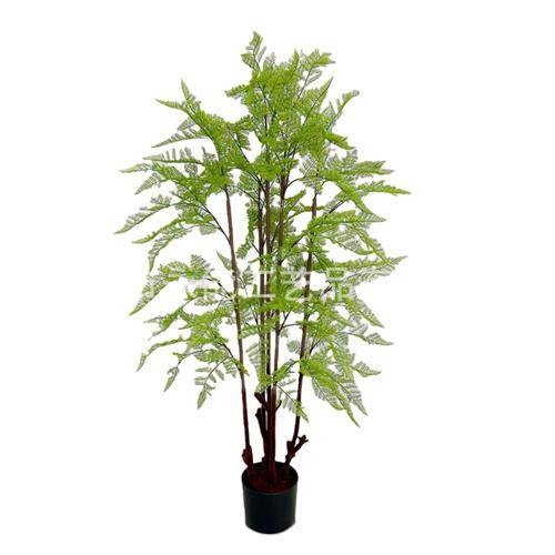 北欧仿真植物马尾撅树落地装饰仿真蕨类假树大型盆栽造景仿真树