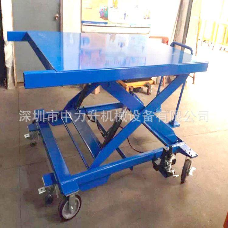 模具平台车手动液压平台称动装卸升降平台车手推工具车