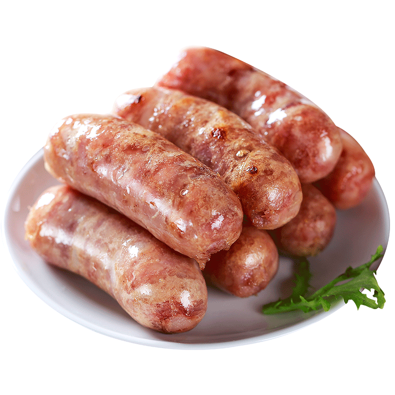 黑胡椒烤肠火山石纯热狗肉肠脆皮肠火锅正宗地道肠台湾香肠整箱