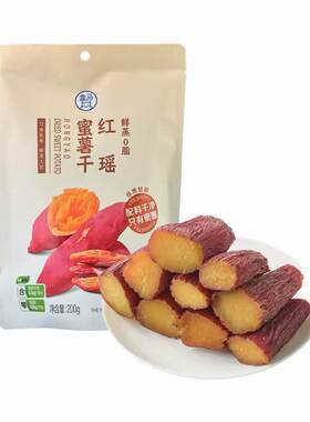 盒马鲜蒸0脂蜜薯地瓜干200g轻食减脂餐