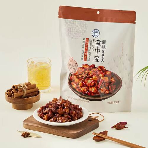盒马 甜辣掌中宝 400g独立小包装休闲肉类零食