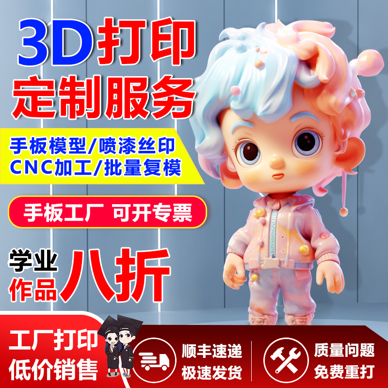 3d打印服务幻想世界可谈价工业级