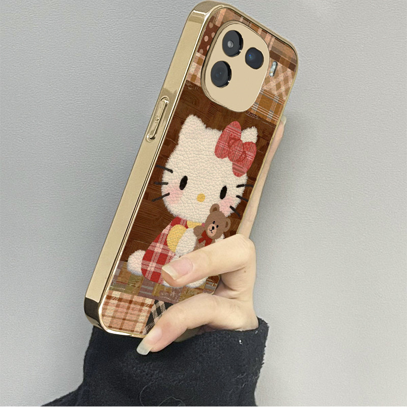 小熊kt猫适用vivoiqoo13手机壳11iqoo12新款10iqooneo9neo8pro男iqoou3x7se女款6情侣iqooz3z5x套z8x9turbo