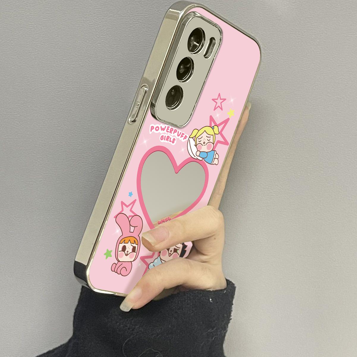 opporeno12镜面个性手机壳