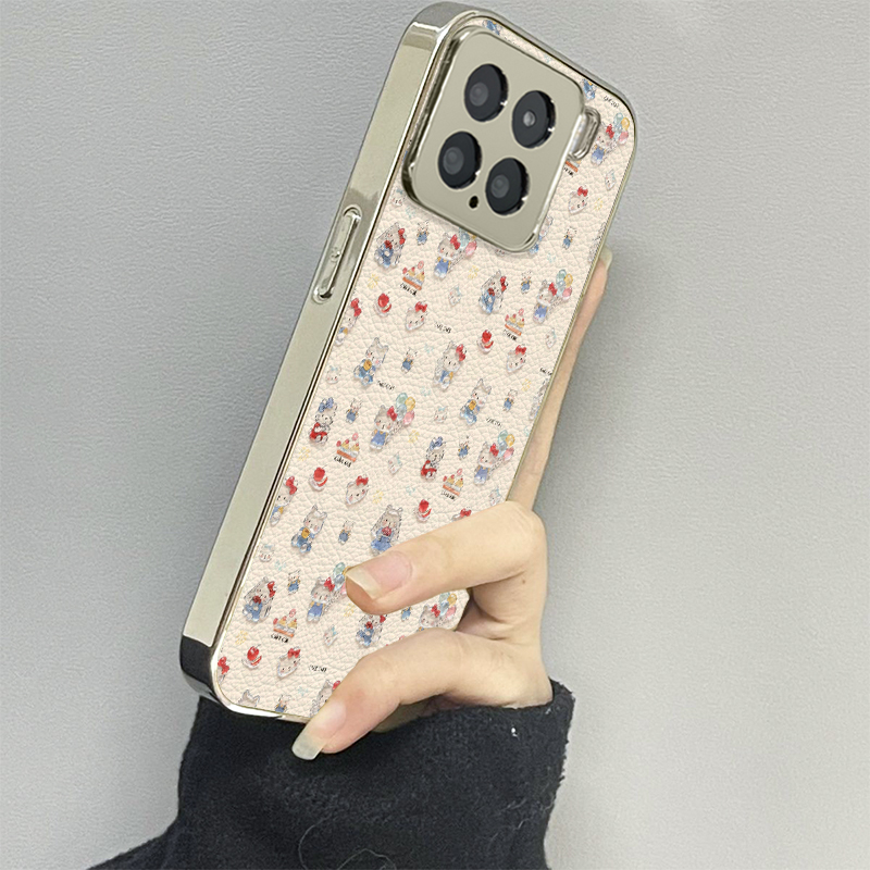 气球kt猫适用小米17promax手机壳15ultra新款12x13pro男14女款红米k80k60k50情侣k70至尊版turbo3套note11pro