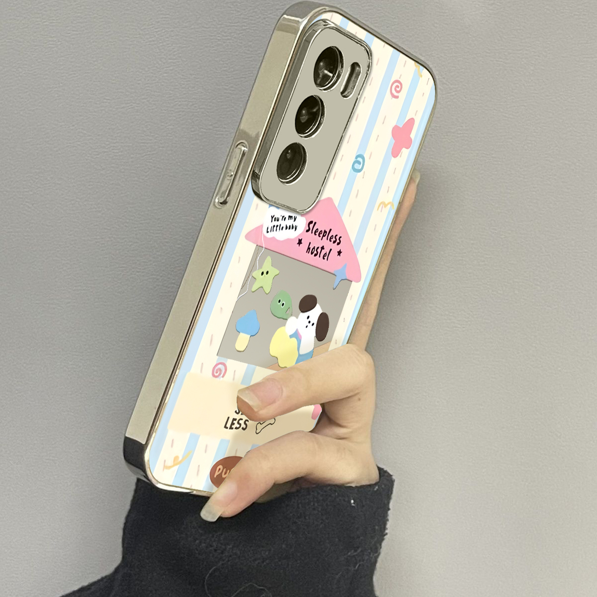 opporeno12镜面新款手机壳