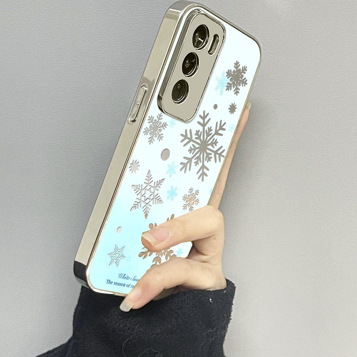 opporeno12镜面新款手机壳