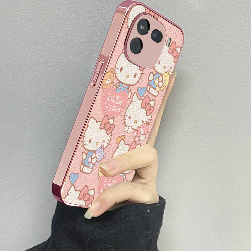 抱熊KT猫适用vivoiqoo13手机壳11iqoo12新款10iqooneo9neo8pro男iqoou3x7se女款6情侣iqooz3z5x套z8x9turbo