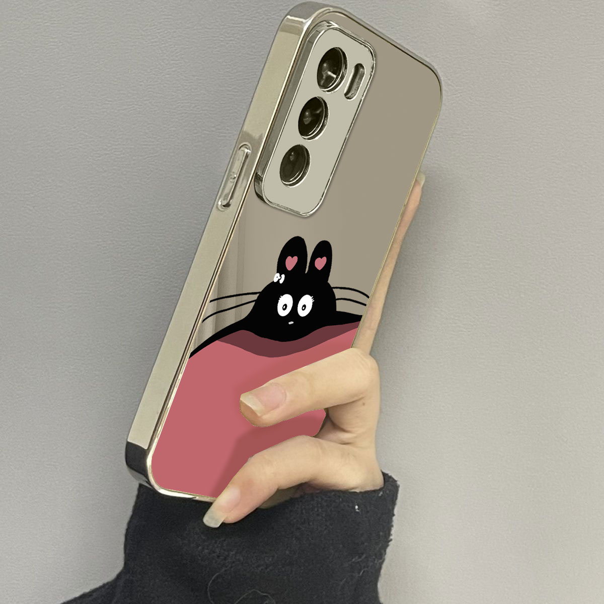 opporeno12手机壳镜面新款