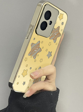 黄色星星适用荣耀300手机壳honor200新款100男90gt70女款80情侣60se魔术maigc6x30x40x50i+x60套4magic7pro5