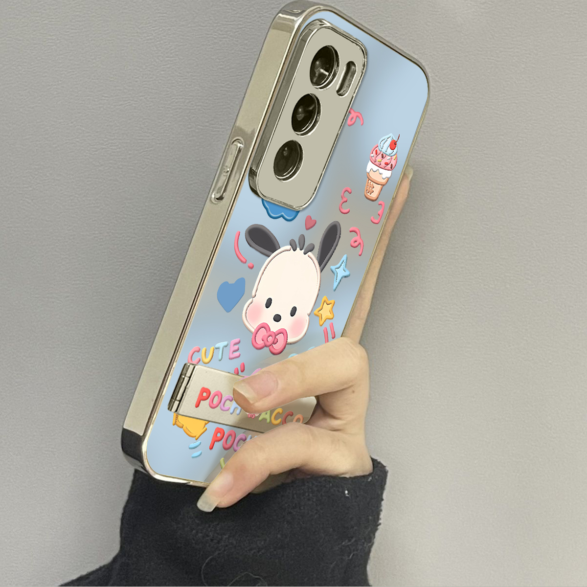 opporeno12手机壳镜面新款