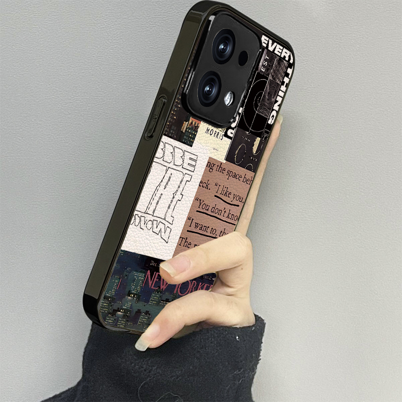 都市夜晚适用opporeno14手机壳reno13新款12oppofindx8x6x7ultra6防摔5k10pro+9男8女款7情侣3k12x套oppok9s