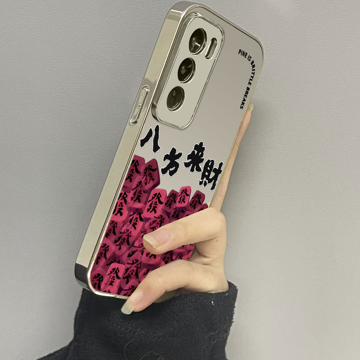 opporeno12手机壳镜面新款