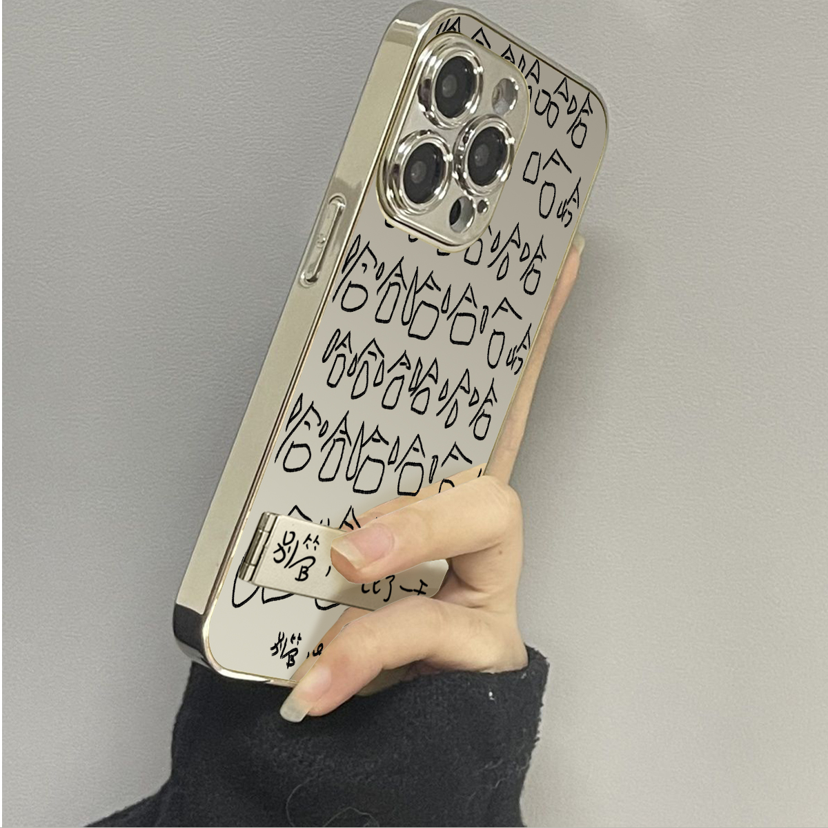 苹果15promax镜面个性手机壳