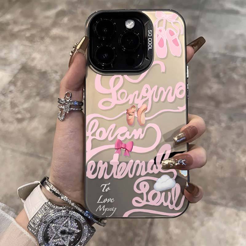 opporeno11新款手机壳英文芭比