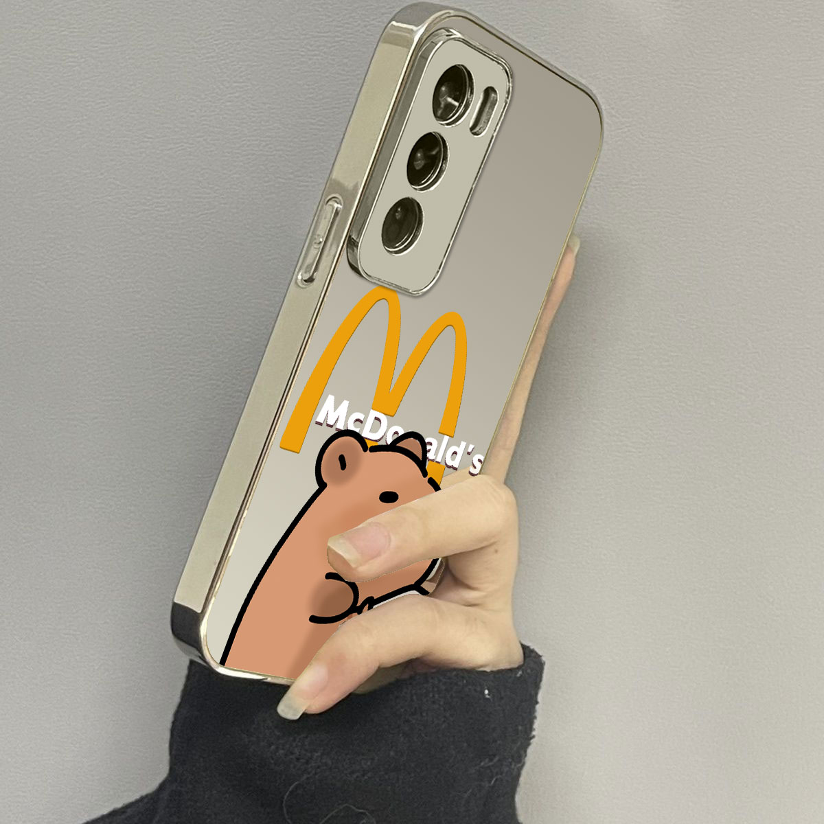 opporeno12手机壳镜面新款