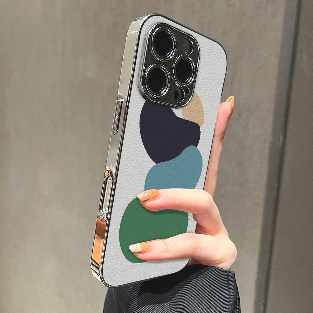 莫兰迪色适用苹果16promax手机壳iPhone17pro新款15防摔14皮质13男12xsmax女款11iphonexr情侣3se2套x78plus