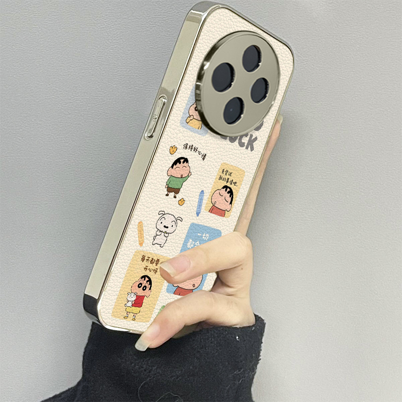 好运小新适用oppoa5pro手机壳a3a2新款a1a55a56a57a58a72a93防摔a53s男一加ace5女款2v13情侣oneplus12套11