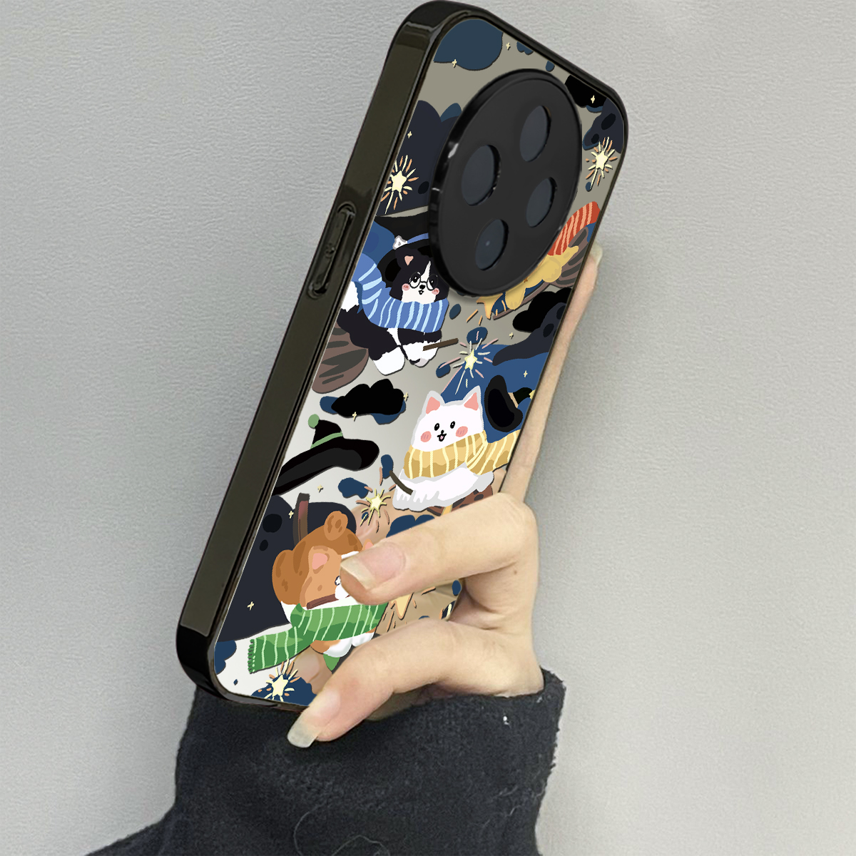 魔法小狗适用oppoa5pro手机壳a3a2新款a1a55a56a57a58a72a93防摔a53s男一加ace5女款2v13情侣oneplus12套11