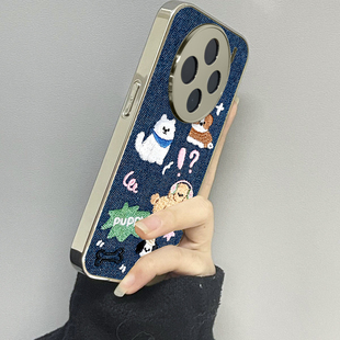 牛仔狗狗适用vivoiqoo13手机壳11iqoo12新款10iqooneo9neo8pro男iqoou3x7se女款6情侣iqooz3z5x套z8x9turbo
