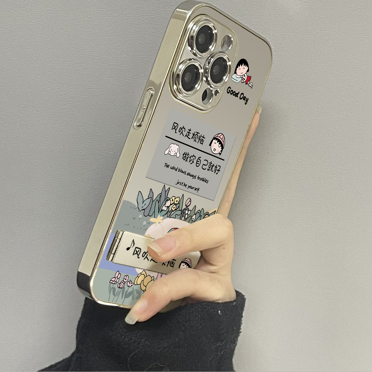 苹果15promax镜面个性手机壳