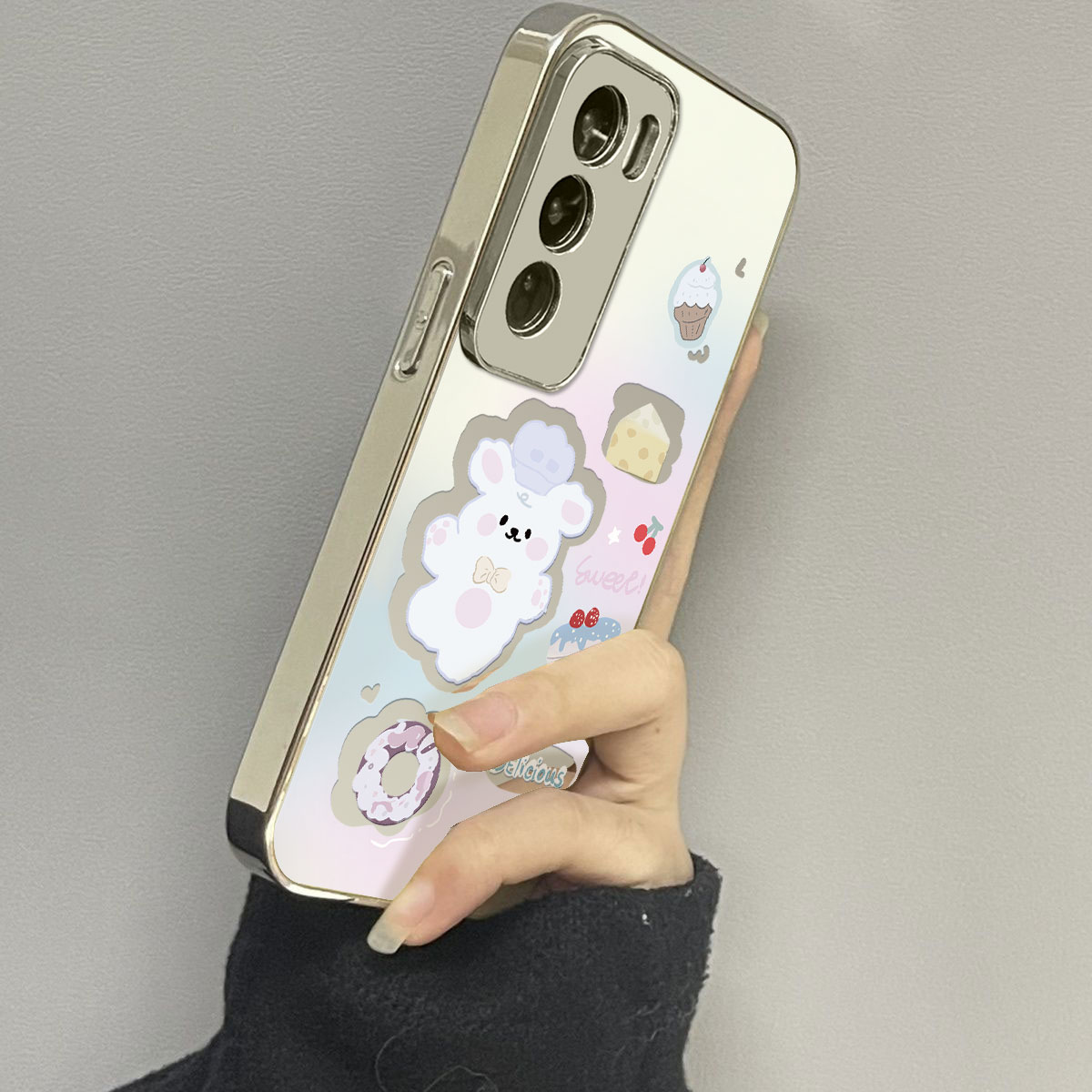 opporeno12镜面新款手机壳