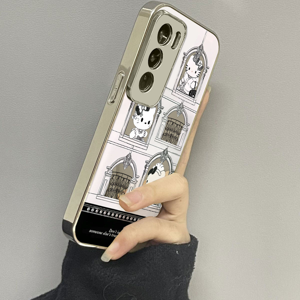 opporeno12手机壳镜面新款