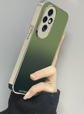 英文渐变适用荣耀300手机壳honor200新款100男90gt70女款80情侣60se魔术maigc6x30x40x50i+x60套4magic7pro5