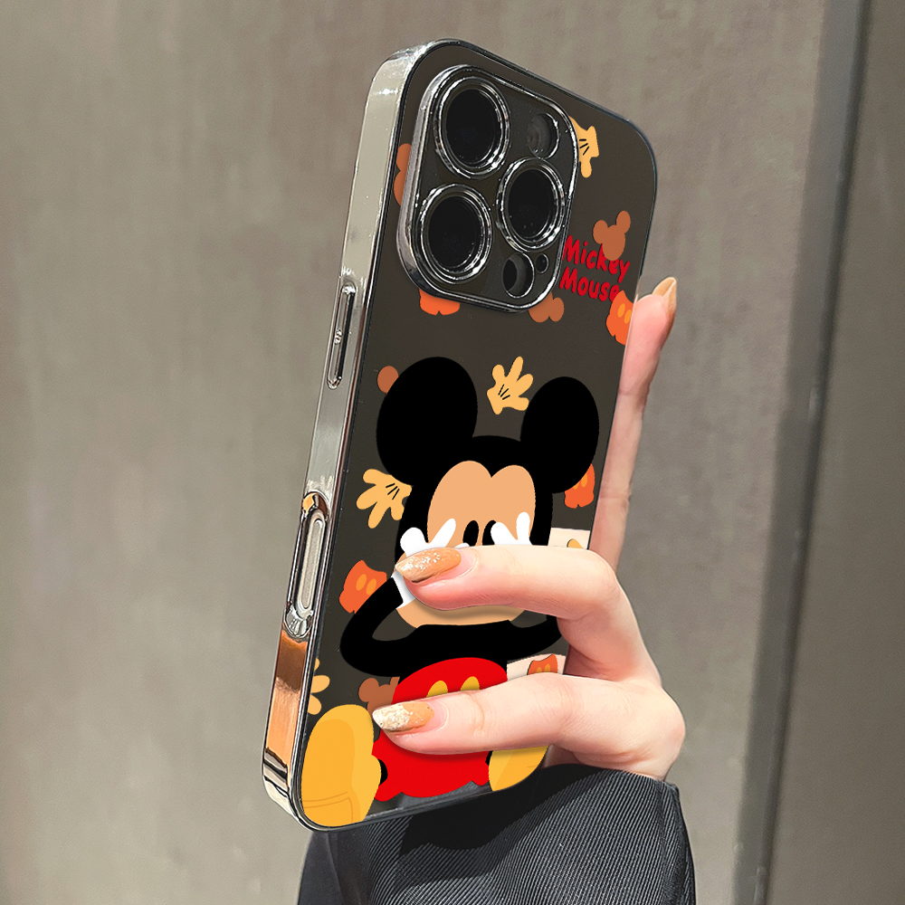 捂脸米奇适用opporeno14手机壳reno13新款12oppofindx8x6x7ultra6防摔5k10pro+9男8女款7情侣3k12x套oppok9s